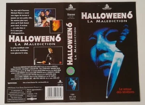 JAQUETTE VHS - HOLLYWOOD PICTURES - HALLOWEEN 6 (1998) ** ORIGINALE - Photo 1/1