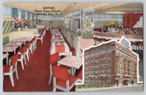 Postal Atlantic City Nueva Jersey Riptide Hotel Penn-Atlantic - Imagen 1 de 3
