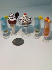 Hard Rock Cafe drinks Miniature 5pcs Bundle Zuru Mini Brands Foodies Micro