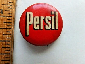 ca.1920's-30's Pinback. Persil. (Laundry Soap).  7/8 inch.  - Picture 1 of 1