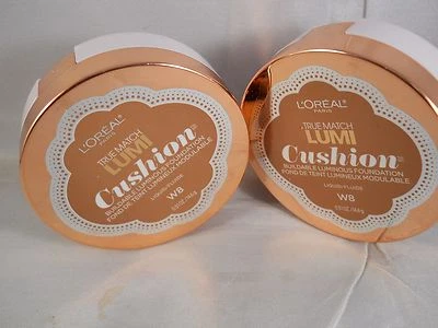 L'Oreal True Match Lumi Cushion Luminous Foundation  Creme Cafe W8 (2PKS) SEALED - Image 1 of 4