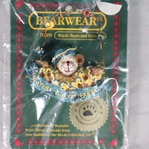 Boyds Bear BEARWEAR Pin Clown Greatest FOB on Earth Brand New 02001-11 - Picture 1 of 5