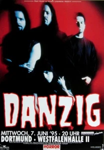DANZIG - 1995 - Plakat - Misfits - In Concert Tour - Poster - Dortmund - Bild 1 von 1