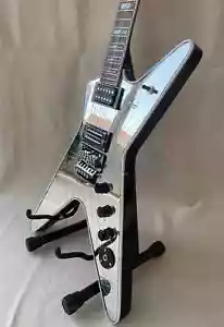 Chapa de espejo para guitarra eléctrica con forma de firma Washburn de diez centavos personalizados de alta gama - Imagen 1 de 8