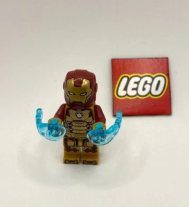 Lego Iron Man Minifigure Gold Suit With Blasters - New - Picture 1 of 3