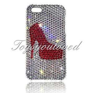 Shoe Crystal BLING BACK CASE FÜR IPHONE 7 8 Plus 5.5 Made with SWAROVSKI ELEMENT - Bild 1 von 1