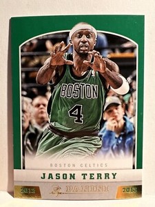 2012-13 Panini Gold Knight Boston Celtics Basketball Card #76 Jason Terry SP NBA