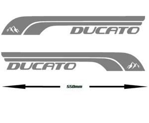 Mountain Ducato Camper Side Stickers car graphics decal stripes van camper x2 - Picture 1 of 1