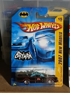 Hot Wheels 2007 New Models 1966 TV Series Batmobile 15/36 - Picture 1 of 2