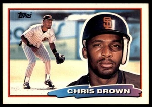 1988 Topps Big Chris Brown 2088 San Diego Padres #130 - Picture 1 of 2