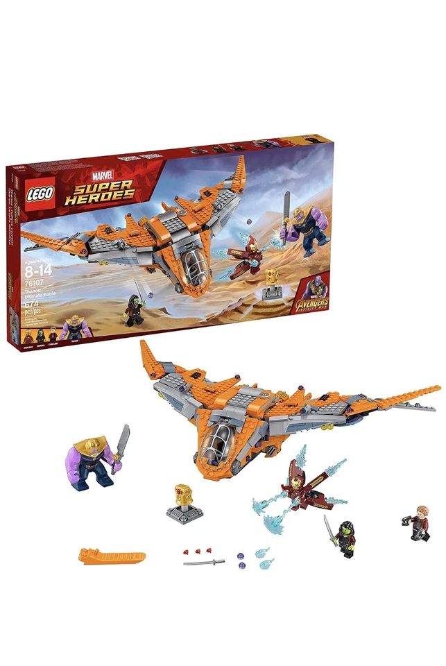 76107 THANOS: ULTIMATE BATTLE lego legos set NEW marvel Gamora STAR-LORD ironman - Image 1 of 1