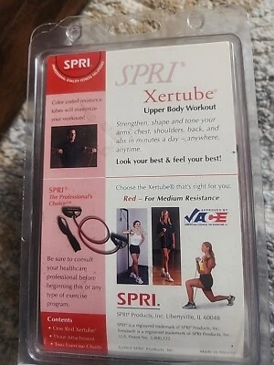 SPRI XT-M Xertube-Rojo-Bandas de Resistencia Media Foto 1 de 2