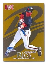 ARMANDO RIOS RC   1999 Fleer Brilliants #166G    GOLD PARALLEL SP 46/99   Giants
