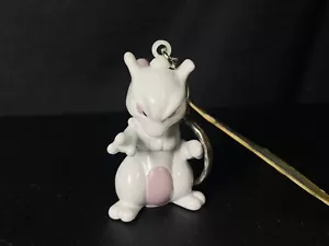 Modellino Portachiavi Vintage Pokemon Mewtwo PVC Banpresto 1998 Nuovo con etichette - Foto 1 di 6