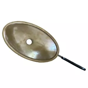 Culinox Spring Copper Fish Pan Skillet 14” Swiss Cookware Stainless Steel w Lid - Picture 1 of 12