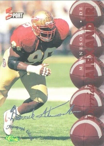 SILVER-SCRIPT Derrick Alexander RC VIKINGS BROWNS Florida State FSU SEMINOLES - Imagen 1 de 1