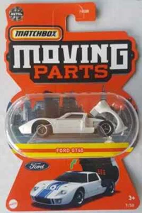 MATCHBOX MOVING PARTS MBX FORD GT40 WHITE 7/50 FWD28 - Picture 1 of 1