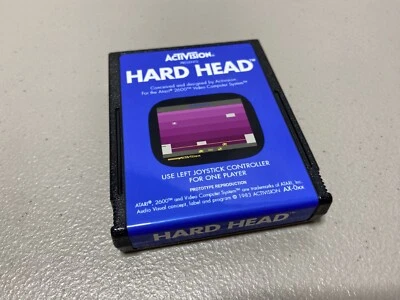 Hard Head (for Atari 2600, 2600+, 7800+) Game Cartridge, NTSC - Image 1 of 2