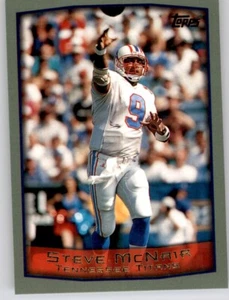 1999 Topps Steve McNair NFL PWE tarjeta base Titans #159 - Imagen 1 de 2