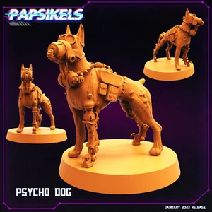 Psycho Dog | DnD Miniatures | Tabletop Gaming | Tabletop Miniature | Sci-Fi | - Picture 1 of 1