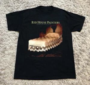 Camicia unisex S-5XL cotone nero pittore casa rossa nuova HRN594 - Foto 1 di 4