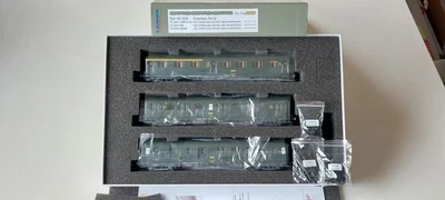 SNCF LS MODELS SET 3 VOITURES *EXPRESS NORD* HO*DC  40329 - Imagen 1 de 4