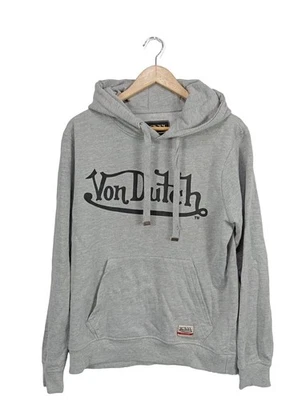 VON DUTCH Sudadera con capucha Mujeres Sudadera Talla EU 38 gris claro - Imagen 1 de 4