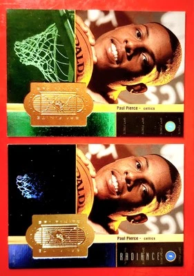 1998-99 Upper Deck SPx Finite PAUL PIERCE RC Radiance & regular /1500  & /2500 - Image 1 of 4