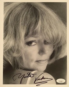 Yvette Vickers signiertes 8 x 10 Foto seltener Angriff der 50 Fuß Frau JSA zertifiziert - Bild 1 von 3