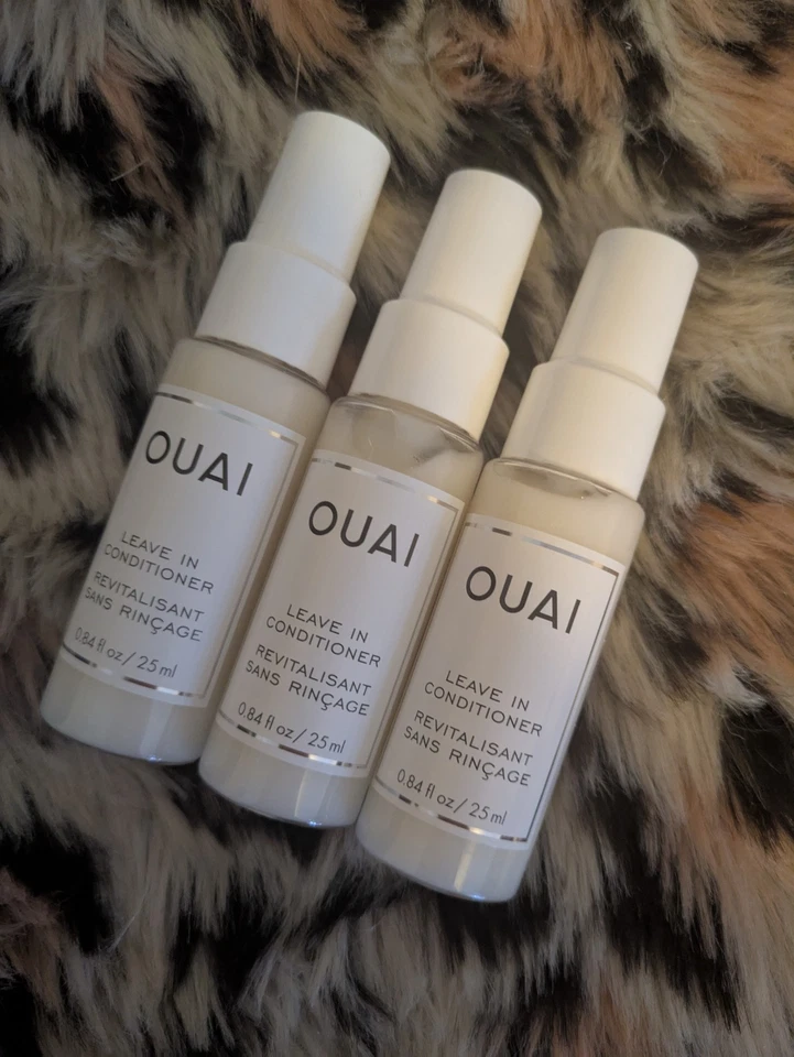 OUAI Leave In Conditioner 25ml x 3 (75ml) NEW