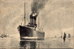 GOLDPATH: Denmark postcard 1911 to USA CV878_P08 - Picture 1 of 2