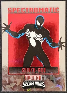 2023 ALLEGIANCE MARVEL SECRET WARS Spider-Man SPECTROMATIC RED FOIL SM-6 01/49 - Picture 1 of 2