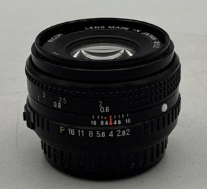 Ricoh Rikenon P 1:2 50mm Camera Lens - Clear Glass - P Mount - Nice, W/Filter - Picture 1 of 3