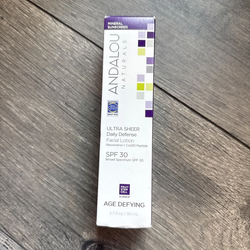 Loción facial Andalou Naturals Age Defying ultra transparente defensa diaria FPS 30 Foto 1 de 1