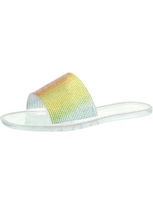 JESSICA SIMPSON Mujer Amarillo Arco Iris Jalea Kassime Sandalias Zapatos 7 M Foto 1 de 4