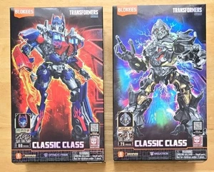 Blokees Transformers Classic Class Megatron + Optimus Prime Set Of 2 Model Kits - Picture 1 of 12