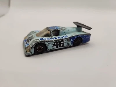 Matchbox Group C Racer Sauber #46 1984 vintage blanco/azul con alerón trasero Foto 1 de 4