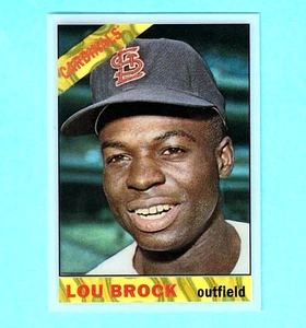 Lou Brock 2016 Topps High Tek 1966 reimpresión #66-LB SP B980 - Imagen 1 de 2