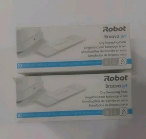 iRobot Braava Jet Trocken Kehrpads - 2 Schachteln à 10 (insgesamt 20) - Neu Versiegelt - Bild 1 von 6