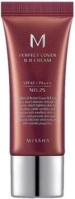 Missha M Perfect Cover BB Cream No.25 Light Beige 20Ml - Image 1 of 4