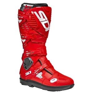Sidi Crossfire 3 SRS Boots (8, Red/Red) - Picture 1 of 3
