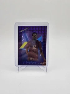 2025 Topps Finest DeAndre Hunter Purple Geometric /75 - Picture 1 of 2