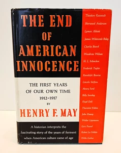 The End of American Innocence by Henry May, First Edition Knopf 1959 HC/DJ - Picture 1 of 7