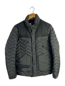 Moncler Down Jacket Size 1 Gray Nylon Mens Outerwear #EG CAA - Picture 1 of 6