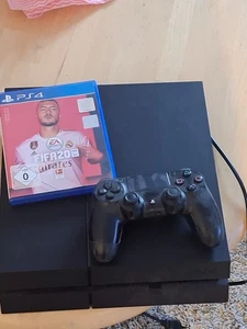 PS4 / Playstation 4 - Konsole Slim 1TB #schwarz + Fifa 20 + Original Controller - Bild 1 von 1
