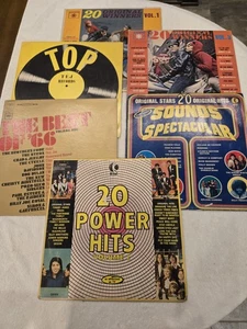 HIT SONGS ALBUMS VINYL LP'S 20 ORIGINAL WINNERS VOL. 1&3 20 POWER HITSVOL.2 ETC. - Picture 1 of 22