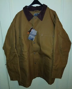 Neu mit Etikett Northeast Outfitters Canvas Entenarbeit Mantel - Thinsulate - Herren Größe 3XL - Bild 1 von 5