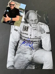 HANS-JOACHIM STUCK Formel-1/Le Mans In-person signed Foto 20x30 Autogramm + Foto - Picture 1 of 1