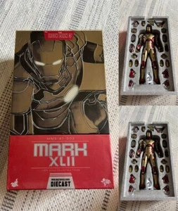 Hot Toys MMS197 D02 Iron man 3 Mark XLII 42 Robert Downey Tony Diecast New Rare - Picture 1 of 3