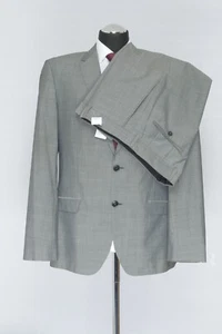 180 PW101 Selection S. Oliver Herren Anzug Sakko + Hose Gr. 52 grau Einreiher - Bild 1 von 6
